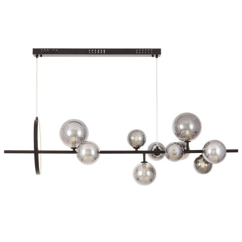 Светильник подвесной Lumina Deco LDP 7033-10 BK+GY - фото 5
