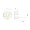 Светодиодный модуль Denkirs Slim LED (Слим ЛЕД) DK4000-8W dim