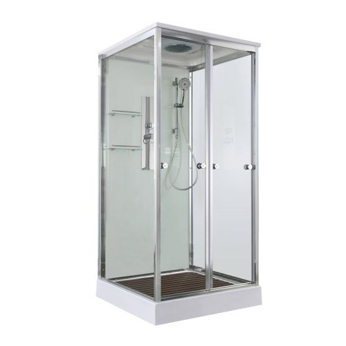 Душевая кабина AvaCan V V2080 80х80 квадратная с крышей ориентация универсальная
