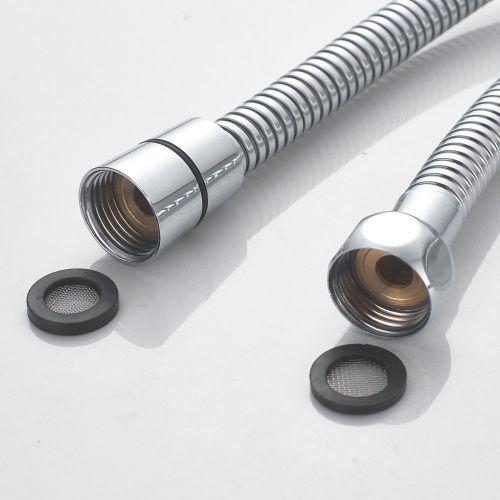 Душевая стойка Shevanik S4036 настенная цвет хром - фото 5