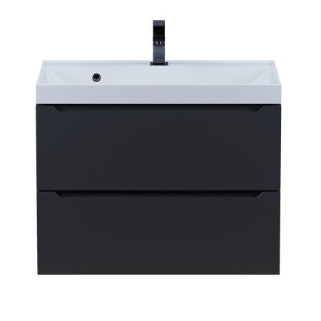 Тумба под раковину Uperwood Tanos 291020231 70х50 подвесная цвет черный