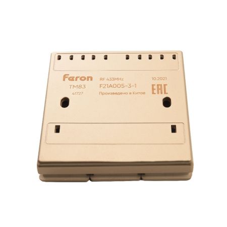 Выключатель беспроводной трехклавишный Feron TM83 41727