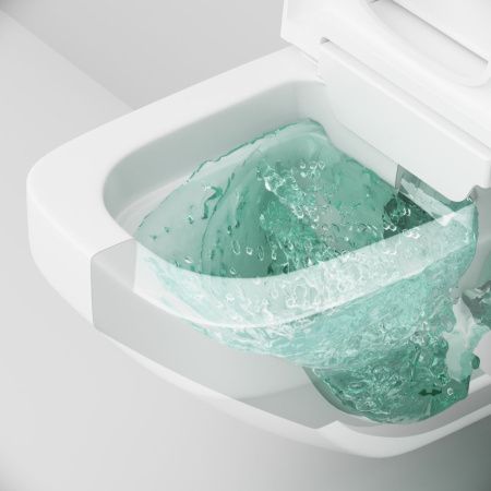 Унитаз подвесной Am.Pm Inspire V2.0 CCC50A1700SC белый с сиденьем микролифт безободковый каскадный смыв