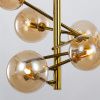 Люстра на штанге Delight Collection Globe Mobile (Глобе Мобиле) MX19009070-6B gold