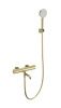 Смеситель для ванны Wonzon & Woghand WW-A2006-A1-BG настенный золото с термостатом