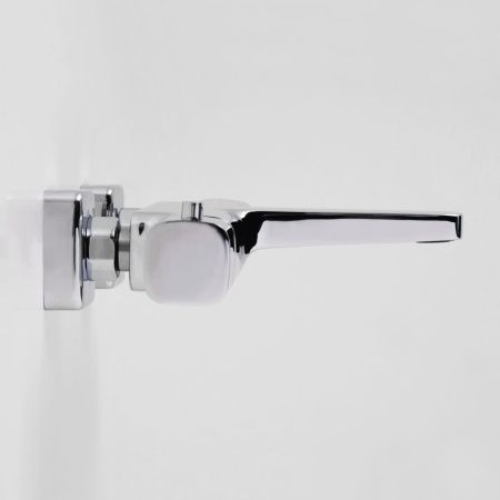 Смеситель для душа Wasserkraft Naab 8600 8611 Thermo настенный хром с термостатом