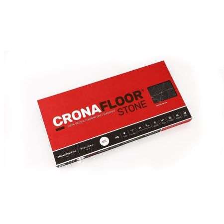 SPC ламинат CronaFloor Stone Дублин Т064565 толщина 0,4 см 43 класс 600х300