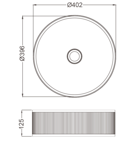 Раковина из нержавеющей стали AltroBagno Costoso AltroBagnoCostoso001008BrAn 40х40 накладная цвет бронза состаренная - фото 2