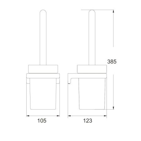 Ершик Rose RG18 RG1800