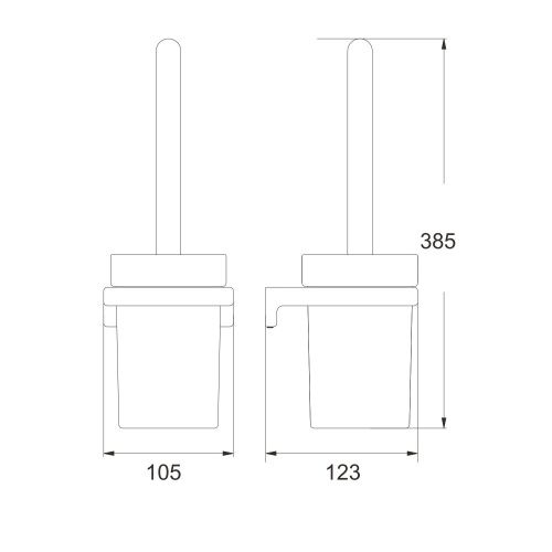 Ершик Rose RG18 RG1800 - фото 3