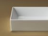Раковина из сантехнического фарфора Ceramica Nova ELEMENT CN5013 60х40 накладная цвет белый без отверстий под смеситель