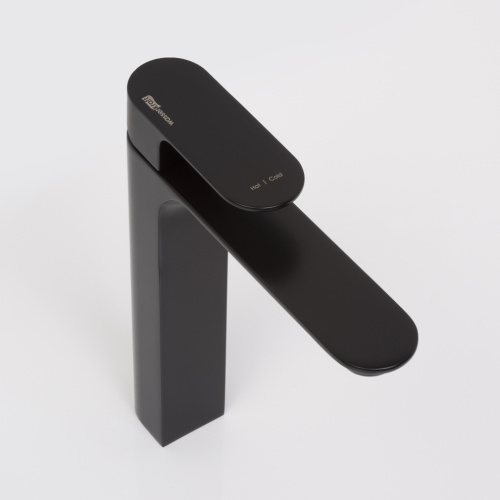 Смеситель WasserKRAFT Elbe 7400 7403H на раковину черный - фото 4