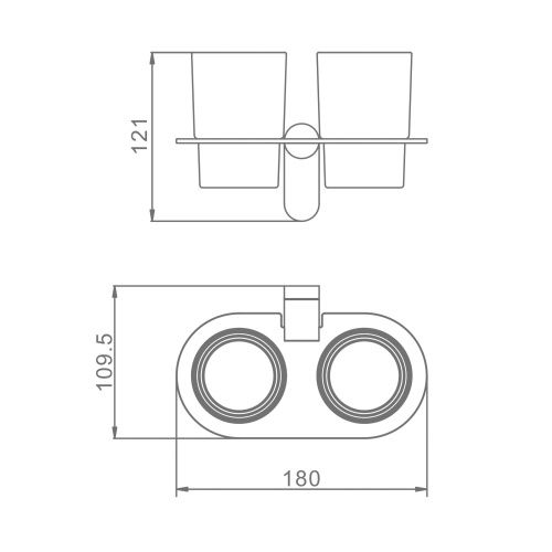 Стакан Raglo R300.08 - фото 2