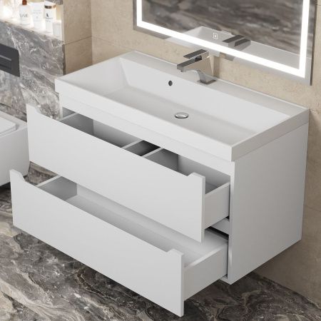 Тумба под раковину Uperwood Tanos 2930205143 90х50 подвесная