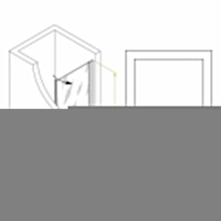 Душевая дверь RGW Passage 020810308-25 80х195 стекло матовое профиль белый