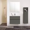 Тумба с раковиной Burgbad Eqio SHBT092F2010G0252C0001*1 90х50 подвесная цвет серый
