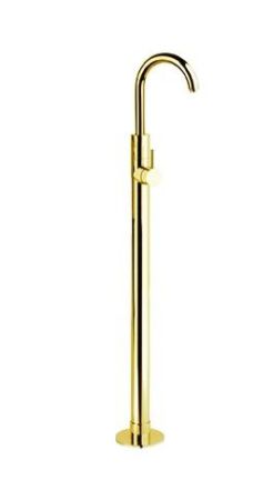 Смеситель Webert RI832101010 напольный золото