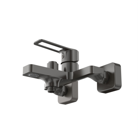 Смеситель для ванны Tokito KOBE TOK-KOB-1014 настенный вороненая сталь