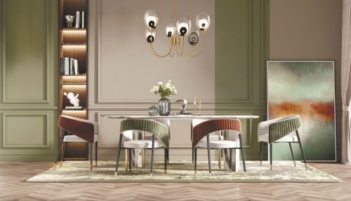 Светильник подвесной Maytoni Aura Modern MOD016PL-06BS - фото 3