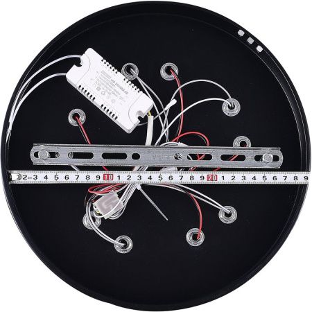 Люстра потолочная Natali Kovaltseva Sand (Санд) HIGH-TECH LED LAMPS 82006 BLACK