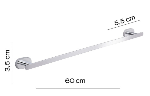 Полотенцедержатель Gedy Bernina BE21/60(13) - фото 2