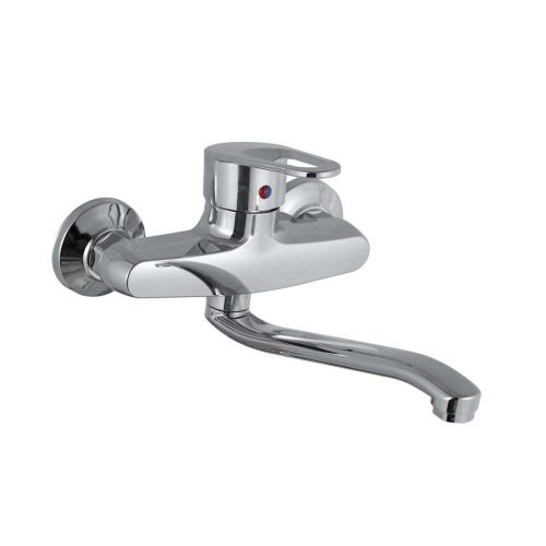 Смеситель для кухни Plstart PL4606 настенный хром - фото 2