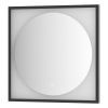 Зеркало с подсветкой Defesto ECLIPSE DF 2232S 70х70 подвесное