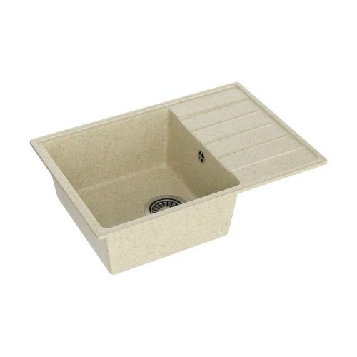 Кухонная мойка Maretti Kitchen 600 KT600-BE 60х42 цвет бежевый поверхность матовая - фото 4