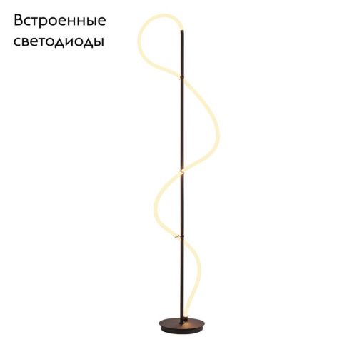 Торшер Arte Lamp Klimt (Климт) A2850PN-35BK - фото 2
