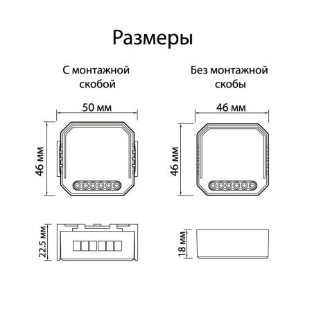 Wi-Fi реле Denkirs Relay (Релаы) RL1001-SM