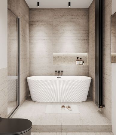 Ванна акриловая Grossman Forta GR-27021 170х75 отдельностоящая овальная с каркасом