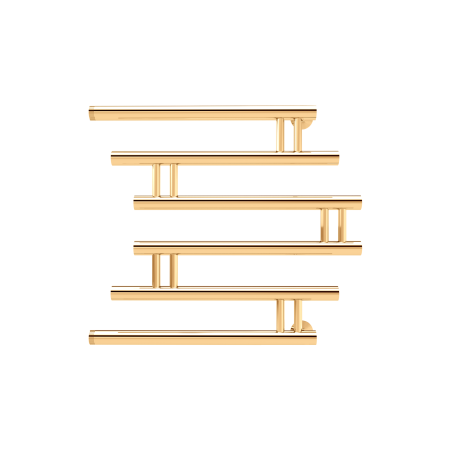 Полотенцесушитель Indigo Zip FZW60-60GDK3 71х63 водяной золото