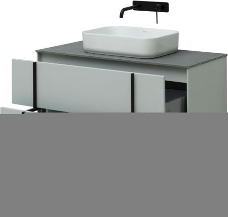 Тумба под раковину Allen Brau Reality 1.32007.PWM 100х50 подвесная цвет зеленый