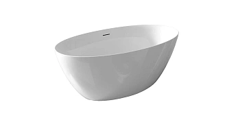 Ванна акриловая Riho BETA B093001005 170х82 пристенная овальная с ножками