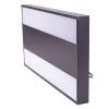 Панель светодиодная Uniel ULO-K16B 2x16W/4000K/L50 5W/3000K IP44 BLACK