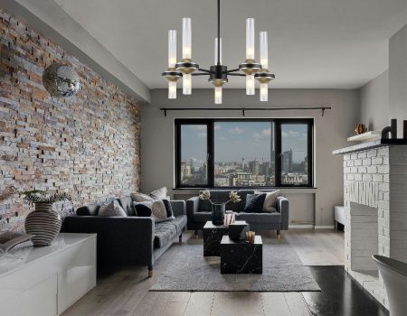Люстра на штанге Ambrella Light Modern (Модерн) LH55351