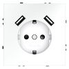 Розетка с USB VOLTUM S70 VLS040402