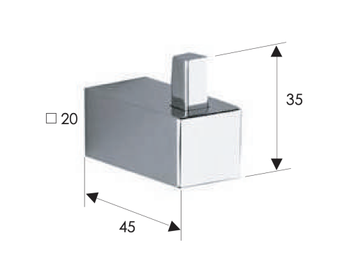 Крючок Remer SQ SQ50CR - фото 2