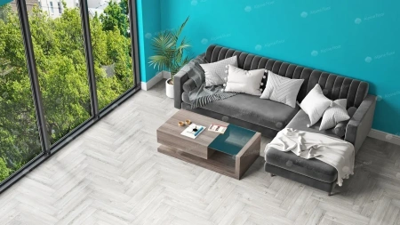 Кварцвиниловая плитка Alpine Floor Parquet LVT ECO-16-11 Снежный толщина 0.25 см 43 класс 590х118