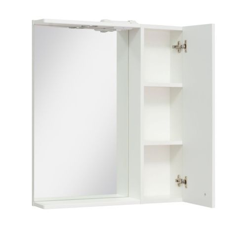 Зеркало-шкаф RUNO Римини 00-00001256 65х75 подвесной цвет белый - фото 2