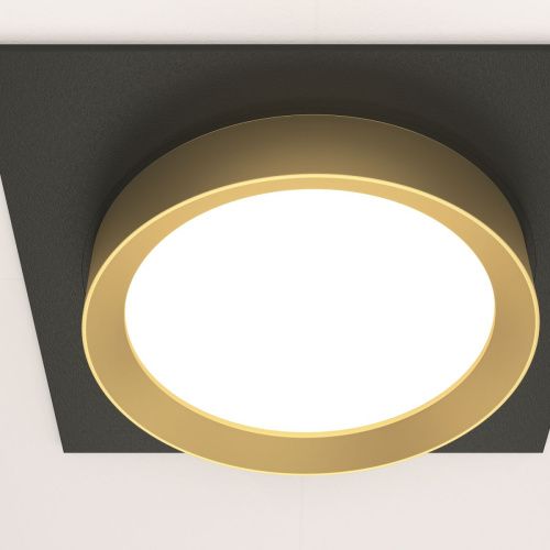 Светильник встраиваемый Maytoni Technical Hoop DL086-GX53-SQ-BG - фото 4