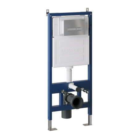 Инсталляция + кнопка смыва + унитаз Grossman Pragma 97.4411S.03.110 Инсталляция + кнопка смыва + унитаз Grossman Pragma 97.4411S.03.110