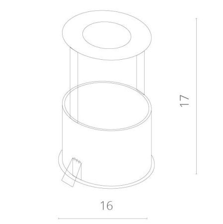 Светильник встраиваемый Arte Lamp Track Lights (Трацк Лигхтс) A3120PL-1WH