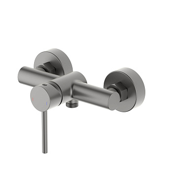 Смеситель для душа Aquatek Европа AQ1360BGM настенный черный хром