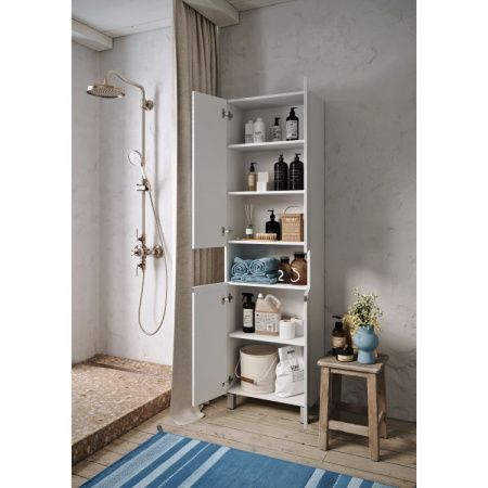 Шкаф-пенал Aqwella Y ROD0555N 60х190 напольный цвет белый