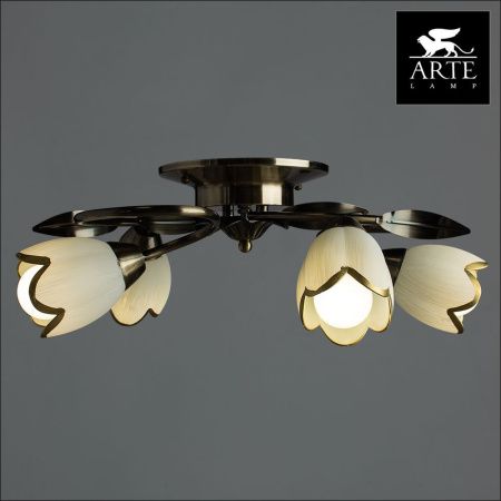 Люстра потолочная Arte Lamp Perce (Перце) A6061PL-4AB