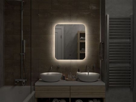 Зеркало с подсветкой Misty Зеркала (сенсорные) АДХ-02-60/70-14 60х70 подвесное