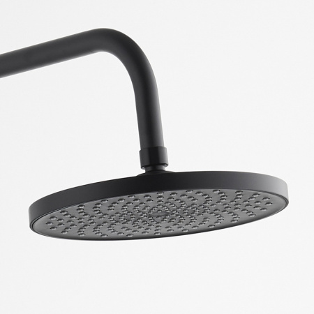 Душевая стойка Bond Cube B03-9588 настенная цвет черный матовый