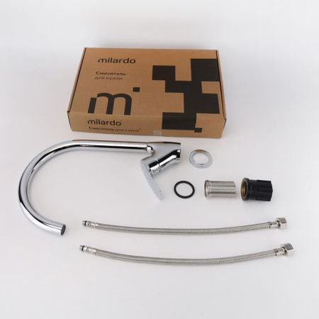 Смеситель для кухни Milardo Rora RORSB0JM05 на мойку хром