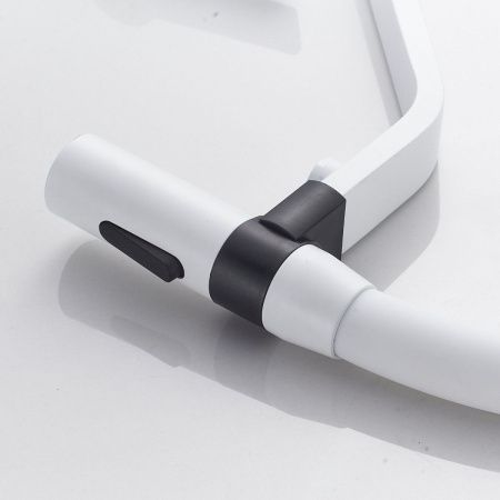 Смеситель для кухни Shevanik S278C на мойку белый